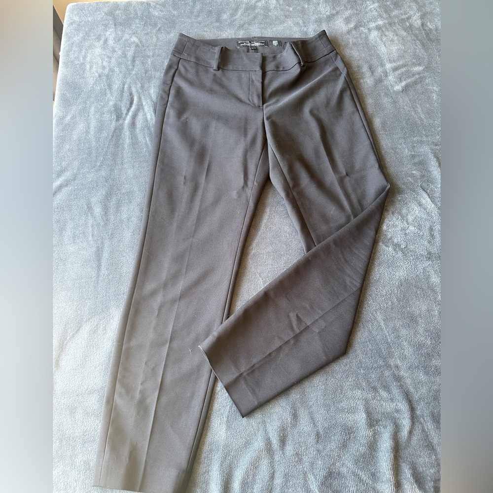 RW&CO Black Dress Pants Flat Front Straight Leg